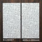 White Modern Matt Anti - Slip Ceramic Tile 600x1200mm Rustic Inside Bedroom Flooring